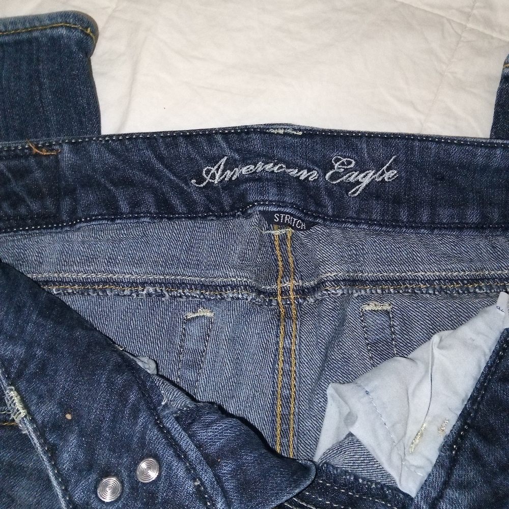 American Eagle Outfitters Dark Blue Boot Cut Jeans